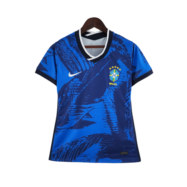 Camisa do Brasil Feminina Azul Edição Especial 22/23