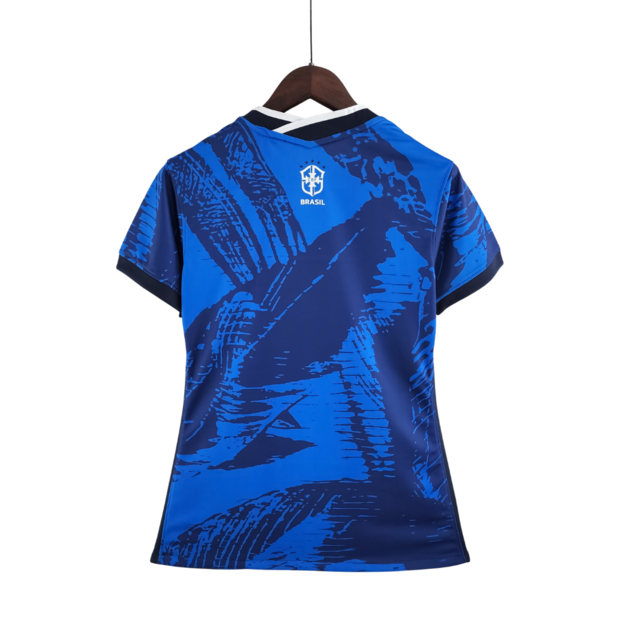 Camisa do Brasil Feminina Azul Edição Especial 22/23 - Imagem 6